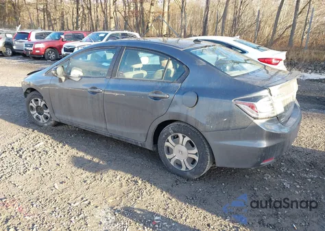 2013 Honda Civic Hybrid z USA, uszkodzony, nr VIN 19XFB4F29DE201901